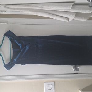 Elegant Green Velvet Dress